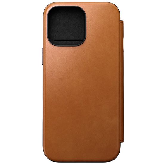 Folio Modern Cuir iPhone 16 Pro Max English Tan - Nomad