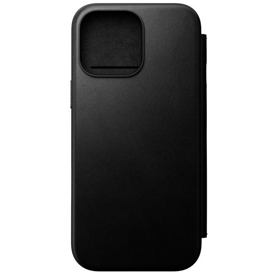 Folio Modern Cuir iPhone 16 Pro Max Noir - Nomad