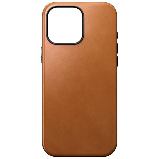 Coque Modern Cuir iPhone 16 Pro Max Pro English Tan - Nomad