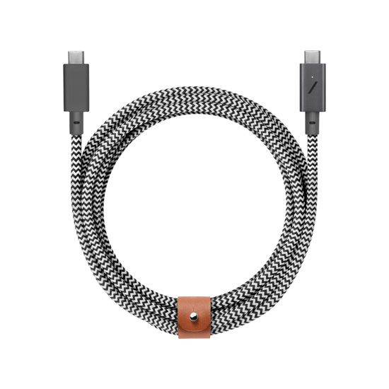 ECO Belt Cable USB-C vers USB-C 240W (2.4m) Zebra - Native Union