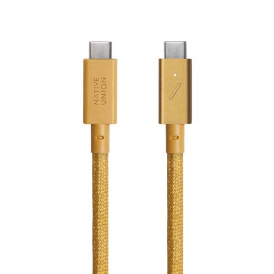 ECO Belt Cable USB-C vers USB-C (1.2m) Kraft - Native Union