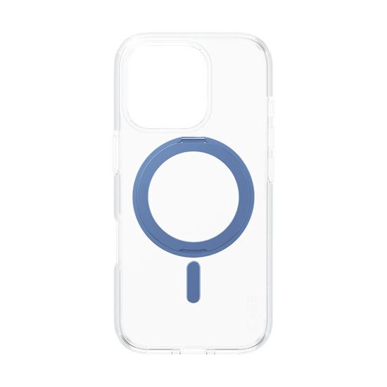 CARE by PanzerGlass® Coque Feature Kickstand iPhone 16 Pro Bleu - PanzerGlass