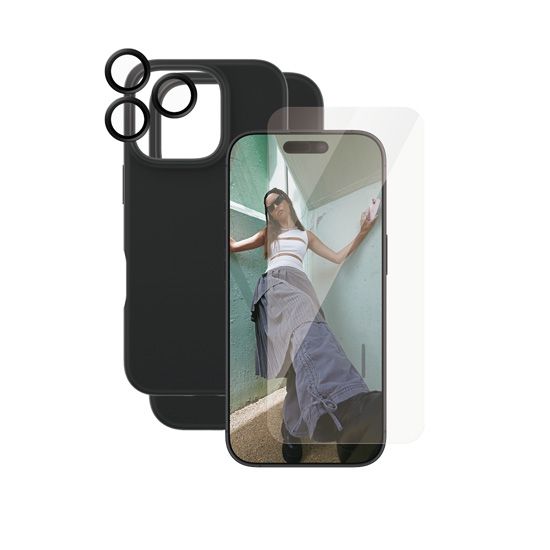 CARE by PanzerGlass® Fashion 3-en-1 Bundle iPhone 16 Plus - PanzerGlass