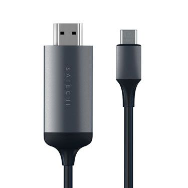 Câble USB-C vers HDMI 4K Space (1,75m) Grey - Satechi