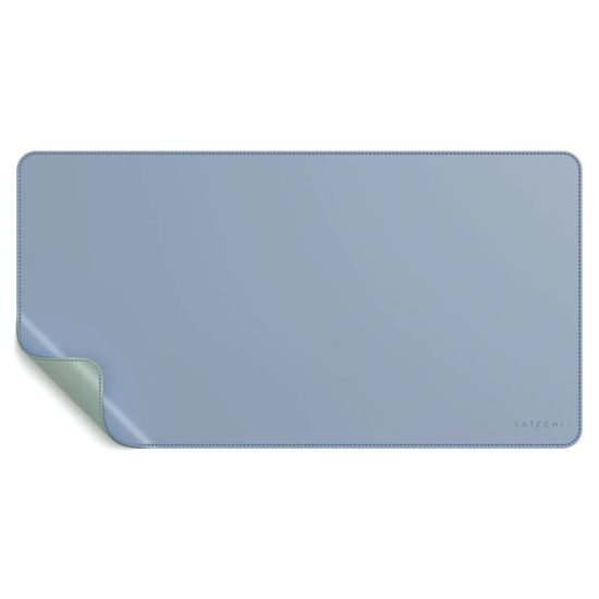 Eco Leather DeskMate Dual sided - Bleu/Vert - Satechi