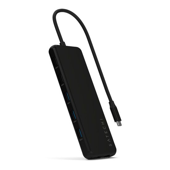 Adaptateur multiports USB-C 13-en-1 avec triple affichage Noir - Satechi