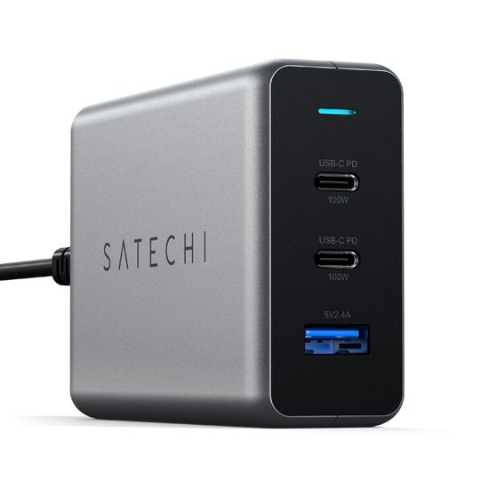 Chargeur compact 100W USB-C PD GaN - Satechi
