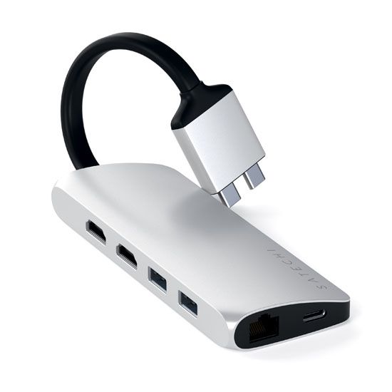 Multiports double USB-C Argent - Satechi