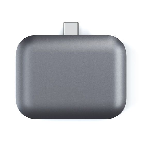 Chargeur sans fil USB-C Airpods Gris - Satechi