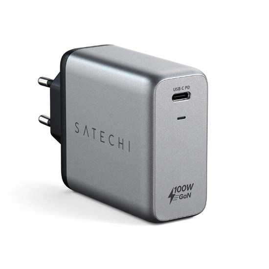 Chargeur mural 100W USB-C PD Space Gray - Satechi