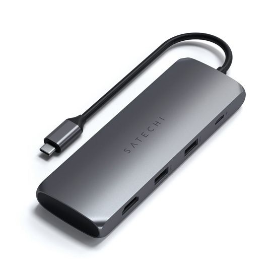Multiport USB-C Hybride + SSD Space Gray - Satechi