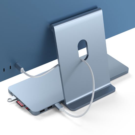 Souris Bluetooth Macbook et iMac Rechargeable USB C, Satechi M1 - Bleu -  Français