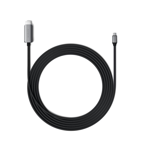 Cable USB-C vers HDMI 2.1 8K (2m) Space Gray - Satechi