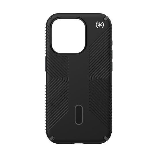 Presidio2 Grip Click-Lock iPhone 15 Pro Noir/Gris - Speck