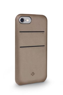Relaxed Leather iPhone 7/8 Taupe - Twelve South