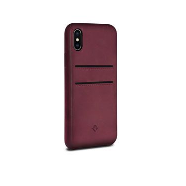 Relaxed Leather iPhone X/XS Bordeaux - Twelve South
