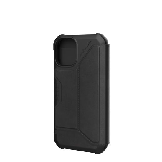 Metropolis iPhone 12 Mini Cuir Noir - UAG