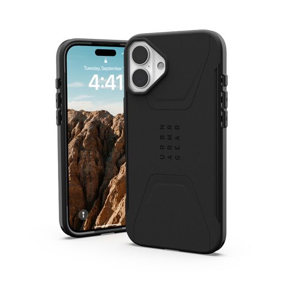 Civilian MagSafe iPhone 16 Plus Noir - UAG