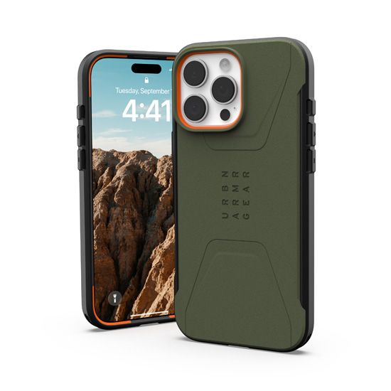 Civilian MagSafe iPhone 16 Pro Max Olive Drab - UAG