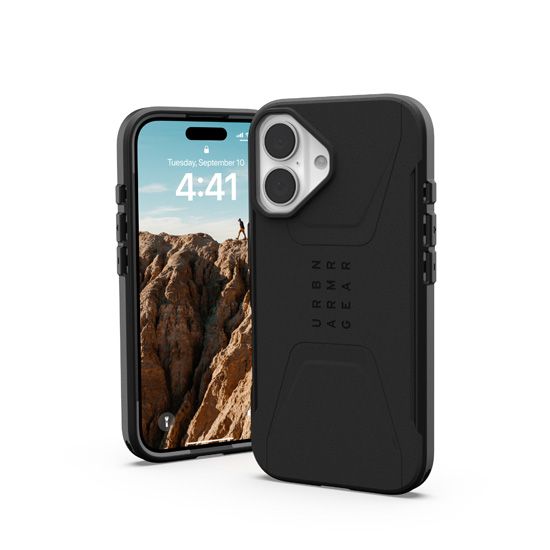 Civilian MagSafe iPhone 16 Noir - UAG