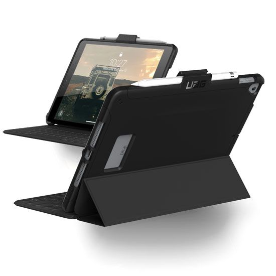 Folio Scout iPad 10.2 (2019/20/21 - 7/8/9th gen) Noir - UAG