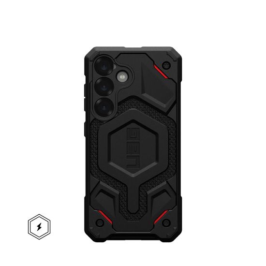 Coque Monarch Pro Samsung S25 Noir Kevlar - UAG