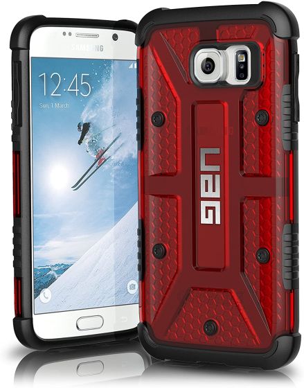 Composite Case + Verre de protection Samsung Galaxy S6 Rouge - UAG