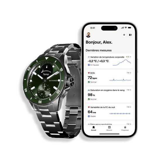 ScanWatch NOVA  42mm Green - Withings