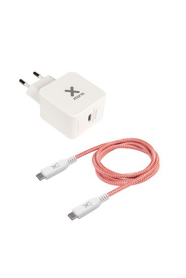 Adaptateur secteur + Câble USB-C PD Blanc - Xtorm
