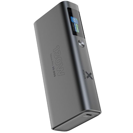 Batterie Externe NOVA Pro 130W 20.000 mAh Gris - Xtorm