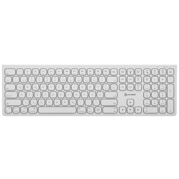 Clavier AZERTY sans fil rechargeable USB-C Echelon Blanc