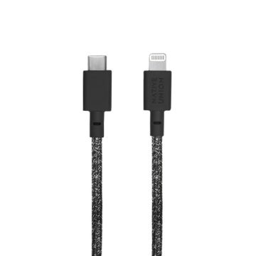 Eco Belt Câble USB-C vers Lightning (3m) Noir