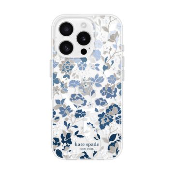 Kate Spade Flowerbed Blue Magsafe iPhone 16 Pro