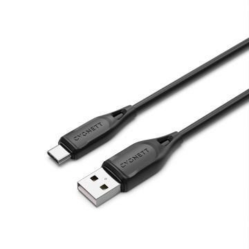 Câble Essential USB-C vers USB-A (2m) Noir