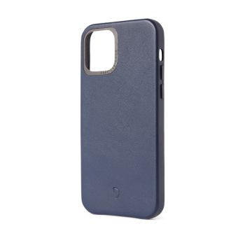 Coque en cuir iPhone 12 Mini Bleu