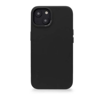 Coque MagSafe en cuir iPhone 14 Plus Noir
