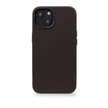 Coque MagSafe en cuir iPhone 14 Plus Marron
