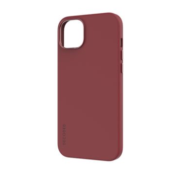 Coque MagSafe Silicone Antimicrobienne iPhone 15 Plus Rouge