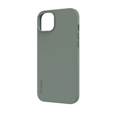 Coque MagSafe Silicone Antimicrobienne iPhone 15 Plus Vert
