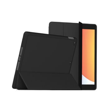 Folio Slim Skin iPad 10.2 (2019/20/21 - 7/8/9th gen) Noir