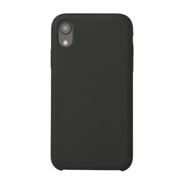 Liquid silicon iPhone XR Noir Polybag
