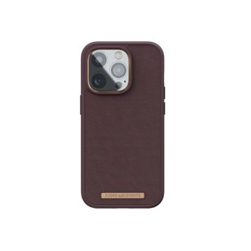 Coque cuir iPhone 14 Pro Marron