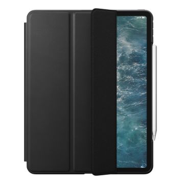 Modern Folio en cuir pour iPad Pro 12.9 (2021 - 5th gen) Noir