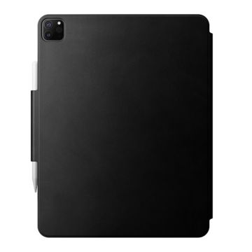 Folio Cuir Magnétique Apple Pencil iPad Air 13 (2024-M2) iPad Pro 12.9 (6th/5th/4th/3rd gen) Noir