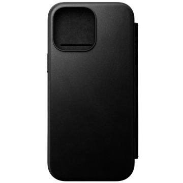 Folio Modern Cuir iPhone 16 Pro Max Noir