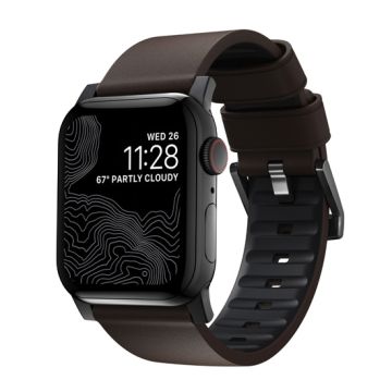 Bracelet Active Pro Apple Watch 42/44mm Noir/Marron