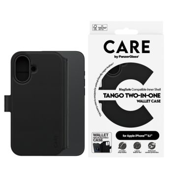 CARE by PanzerGlass® Coque Feature Tango 2-en-1 iPhone 16