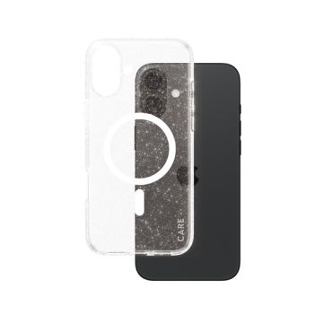 CARE by PanzerGlass® Coque Flagship Star Lit w. iPhone 16 Plus