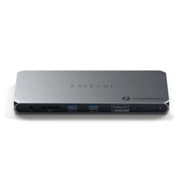 Thunderbolt 4 Docking Station with DisplayLink  Space Gray