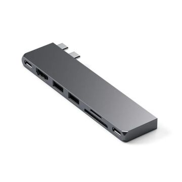 Hub Pro Slim USB-C Space Gray